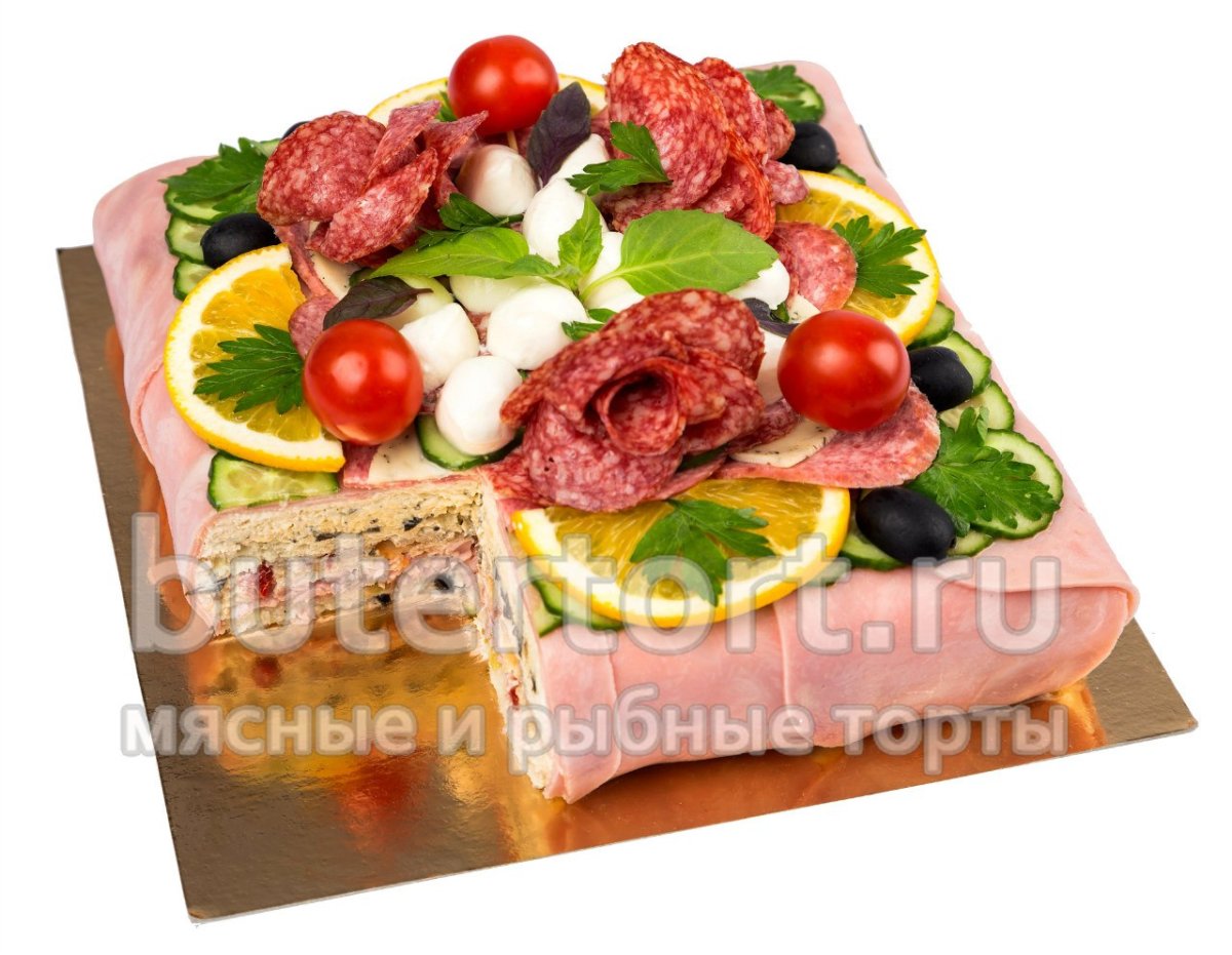 Торт из мяса