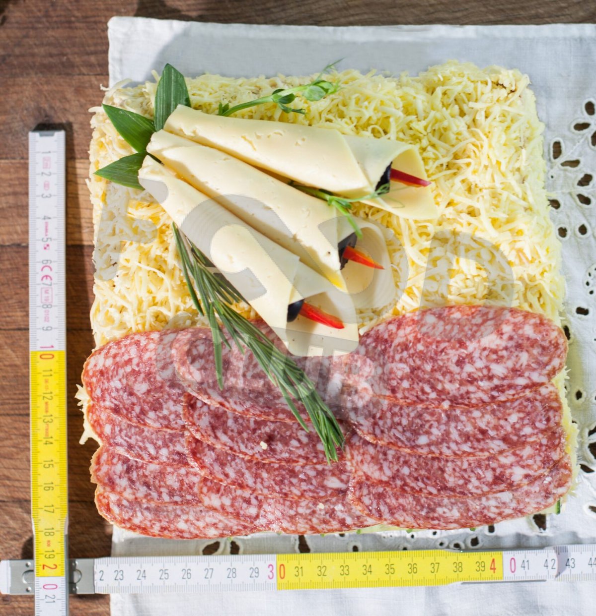 Мясной торт