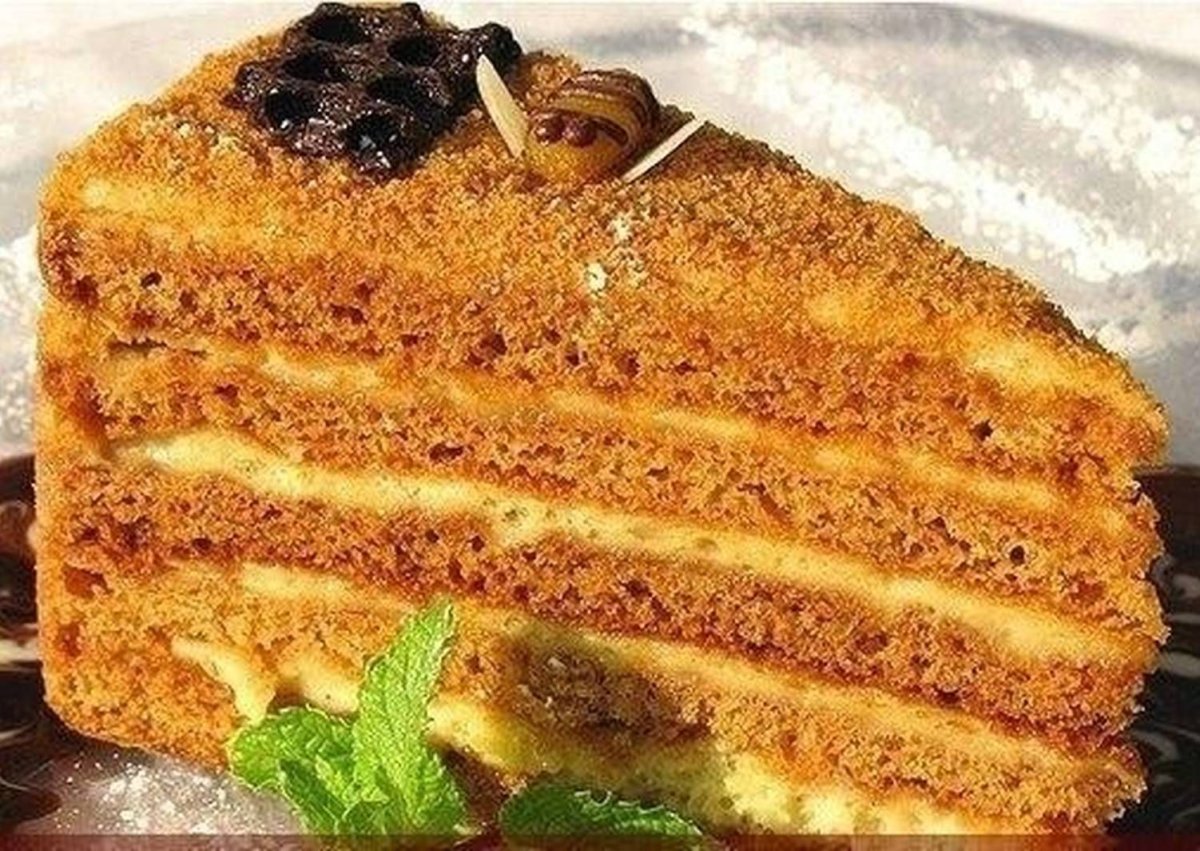 Медовый торт Ириска