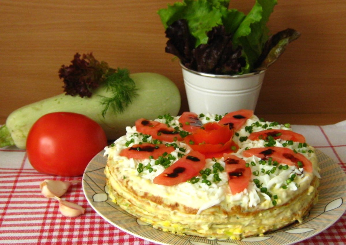 Кабачковый торт