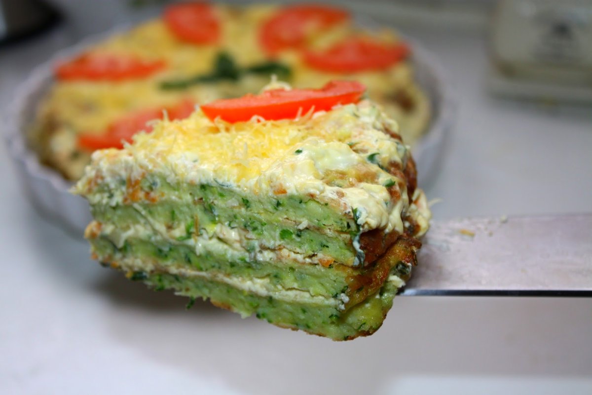 Кабачковый торт