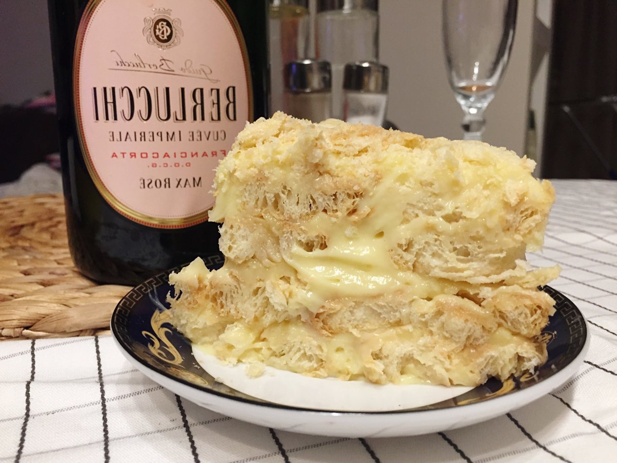 Торт ленивый Наполеон из ушек