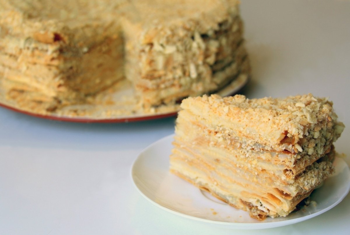 Наполеон с макаронами
