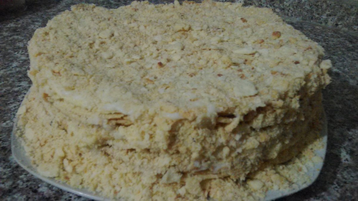 Вкусный крем для Наполеона со сгущенкой