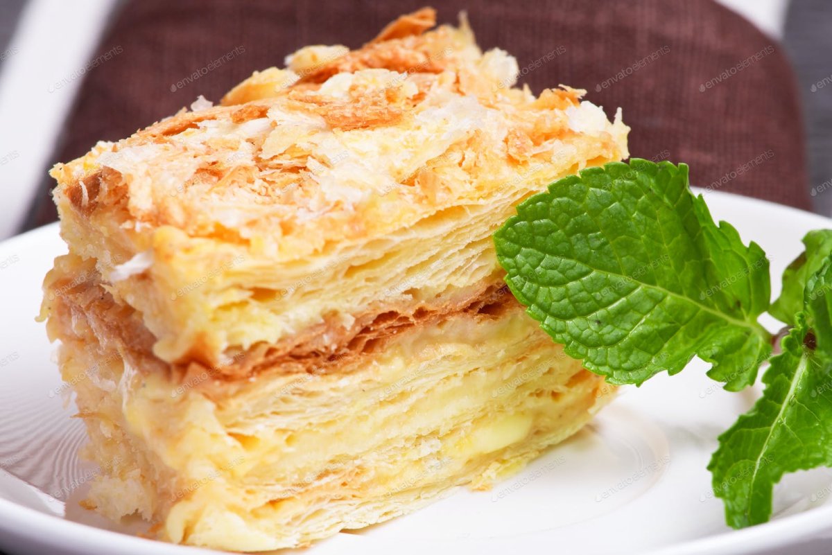 Наполеон с грецкими орехами