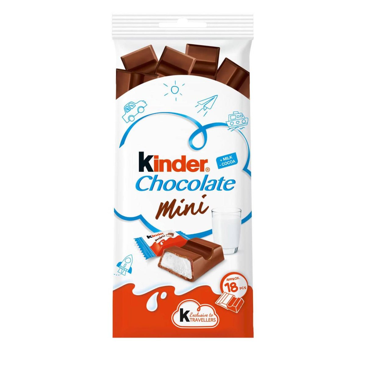 Шоколад kinder мини 120гр