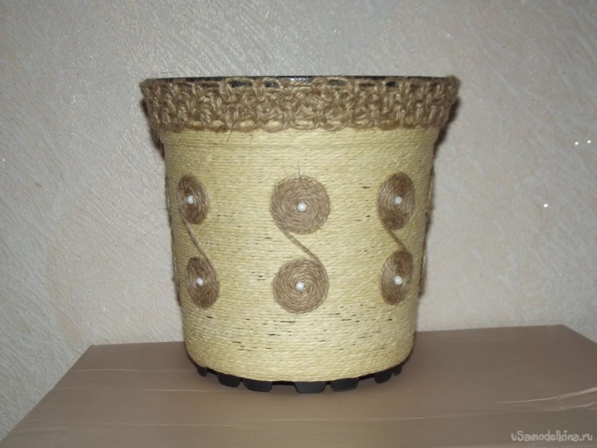 Декупаж ведра