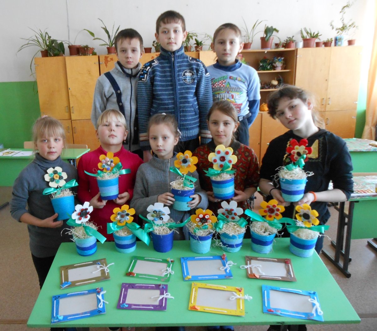 Цветочный горшок из кастрюли
