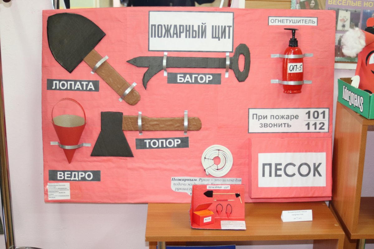 Поделки на тему пожарная безопасность