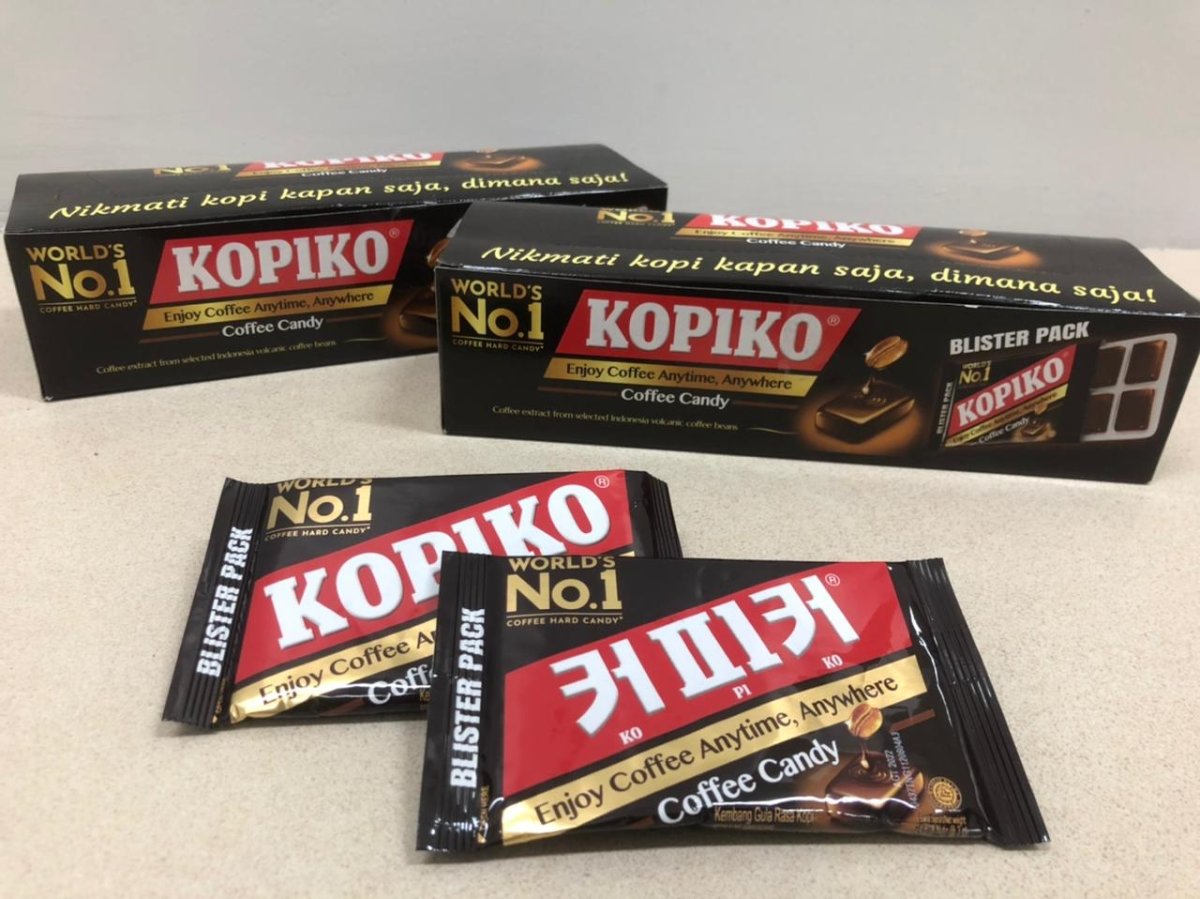 Кофейные леденцы Kopiko Cappuccino Candy