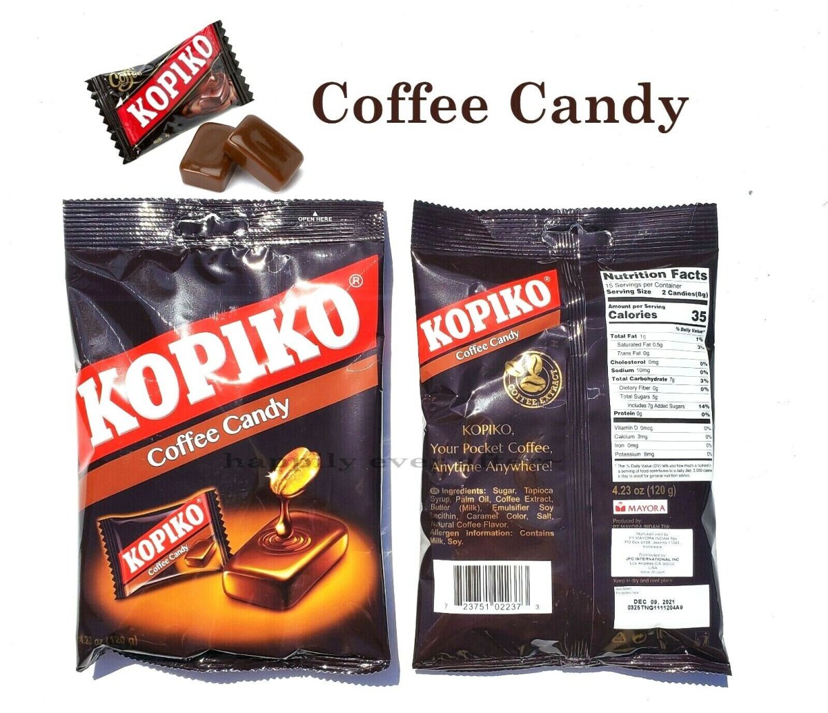 Кофейные конфеты Kopiko