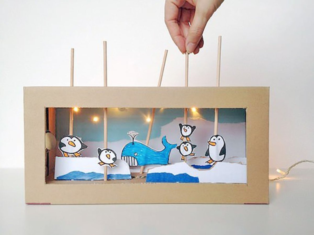 Картина из коробки