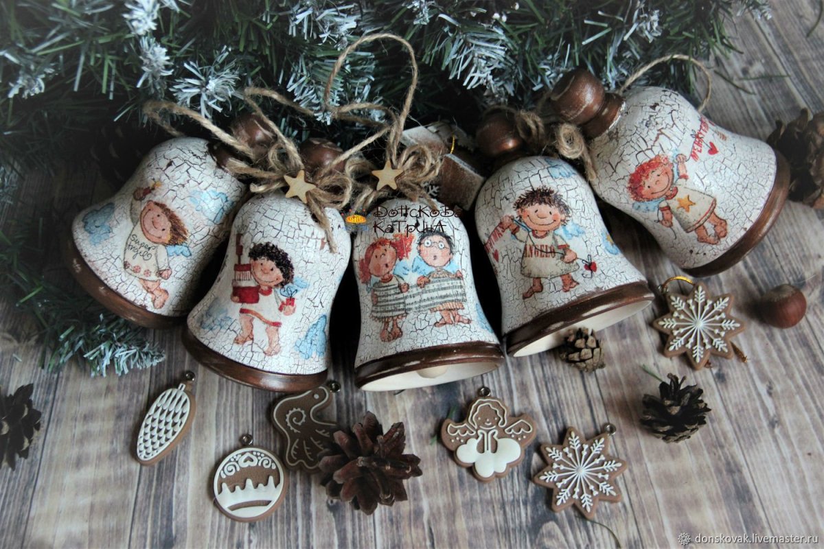 Поделка колокольчик