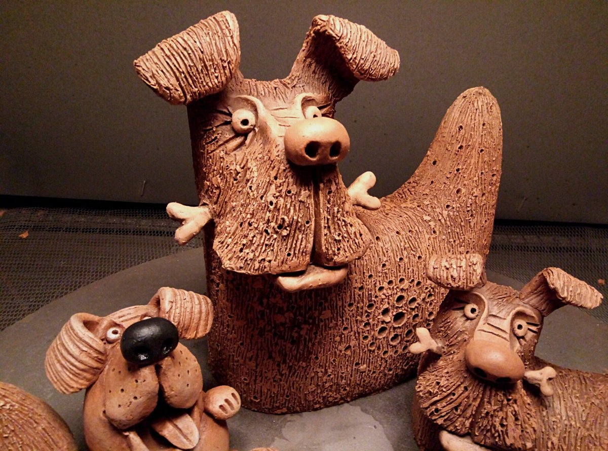 Поделки из глины