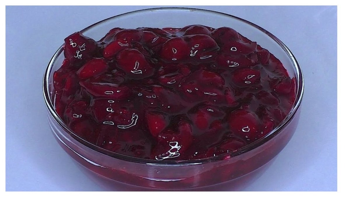 Торт конфи вишня