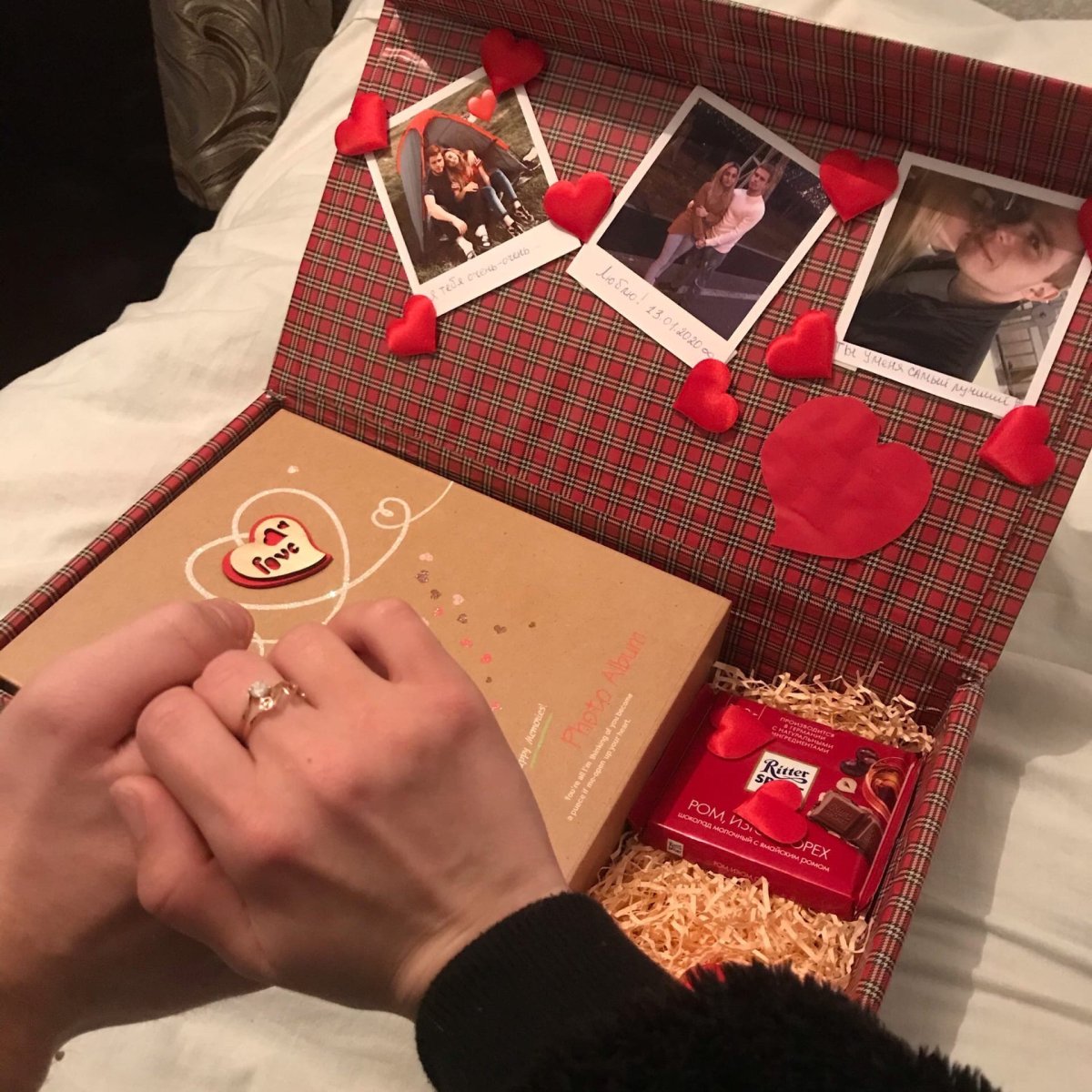 Сувениры из дерева на 14 февраля