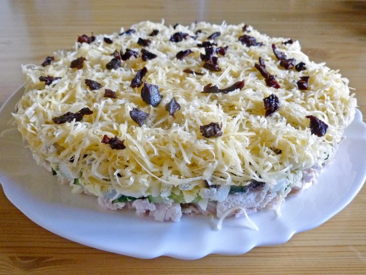 Закусочный торт из тыквы