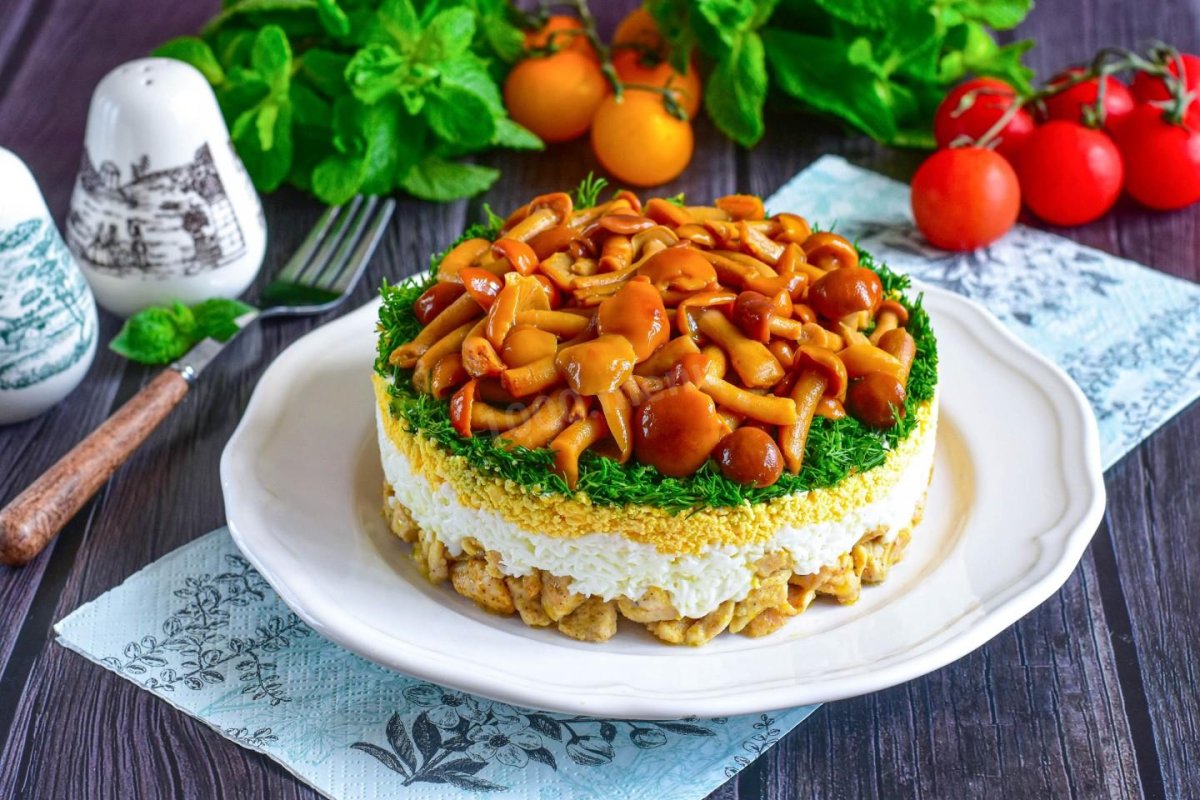 Закусочный торт - Цезарь