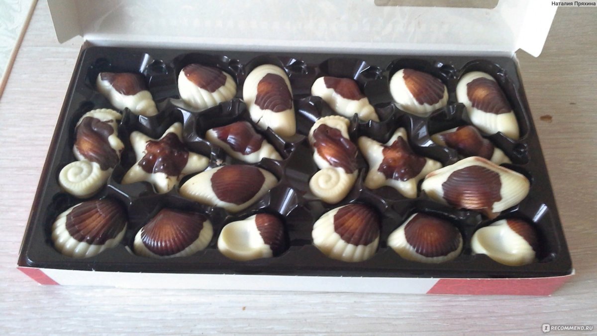 Шоколадные ракушки