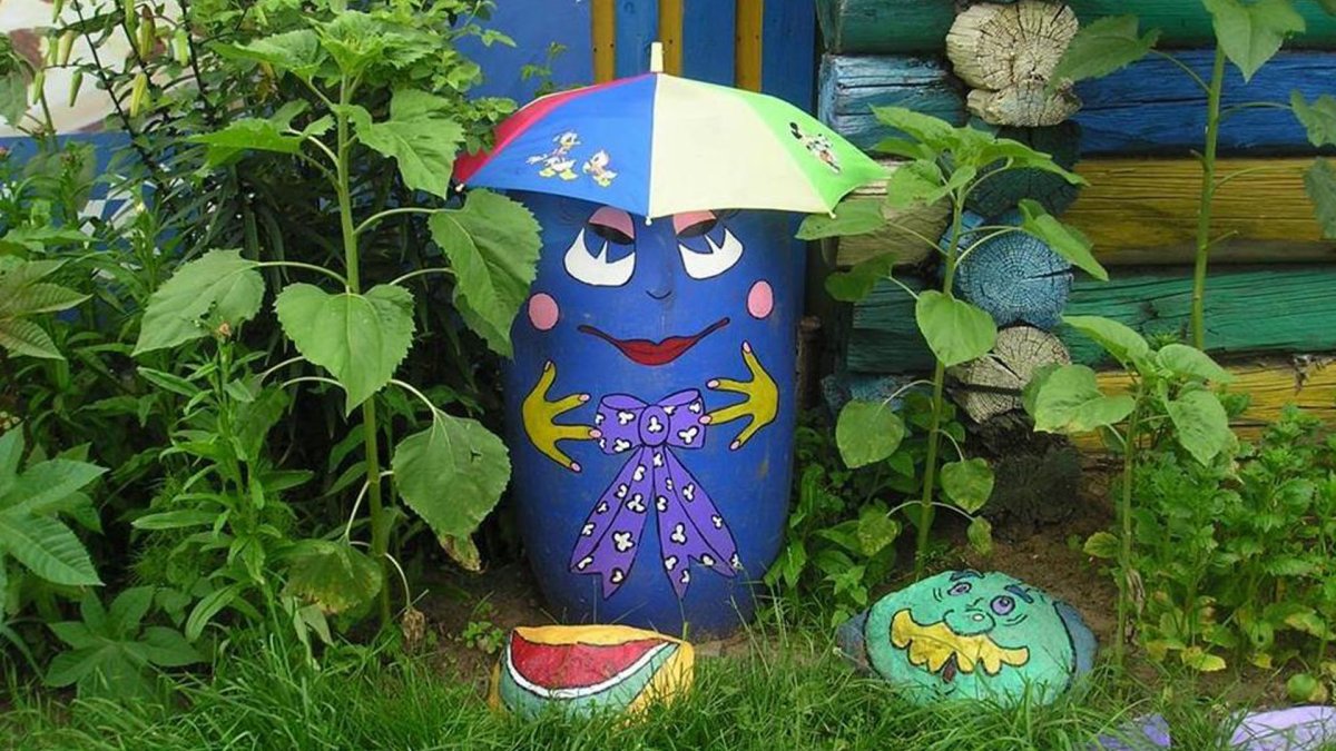 Дачные украшения для сада