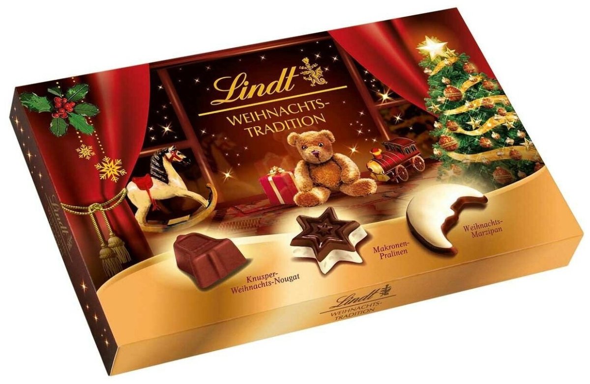 Конфеты Линдор новогодний набор Lindt