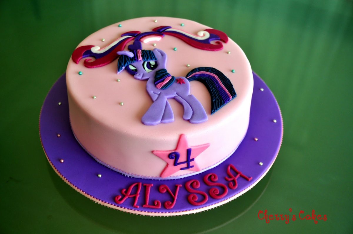 Торт my little Pony Twilight Sparkle