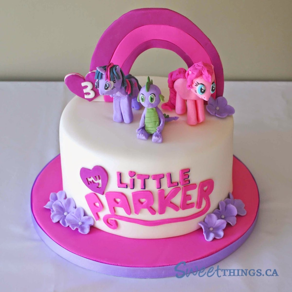 Торт my little Pony Искорка