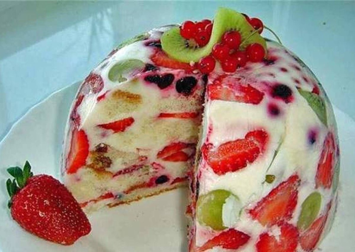 Десерт желе