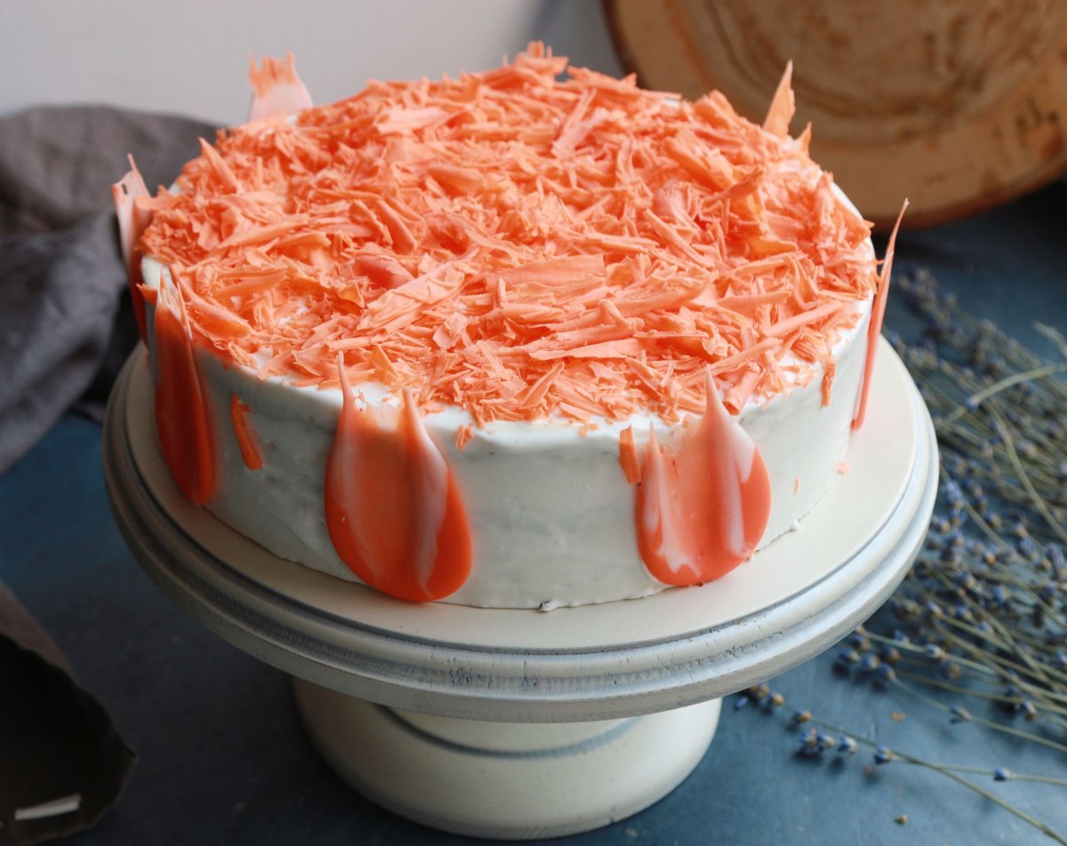 Пряный морковный торт