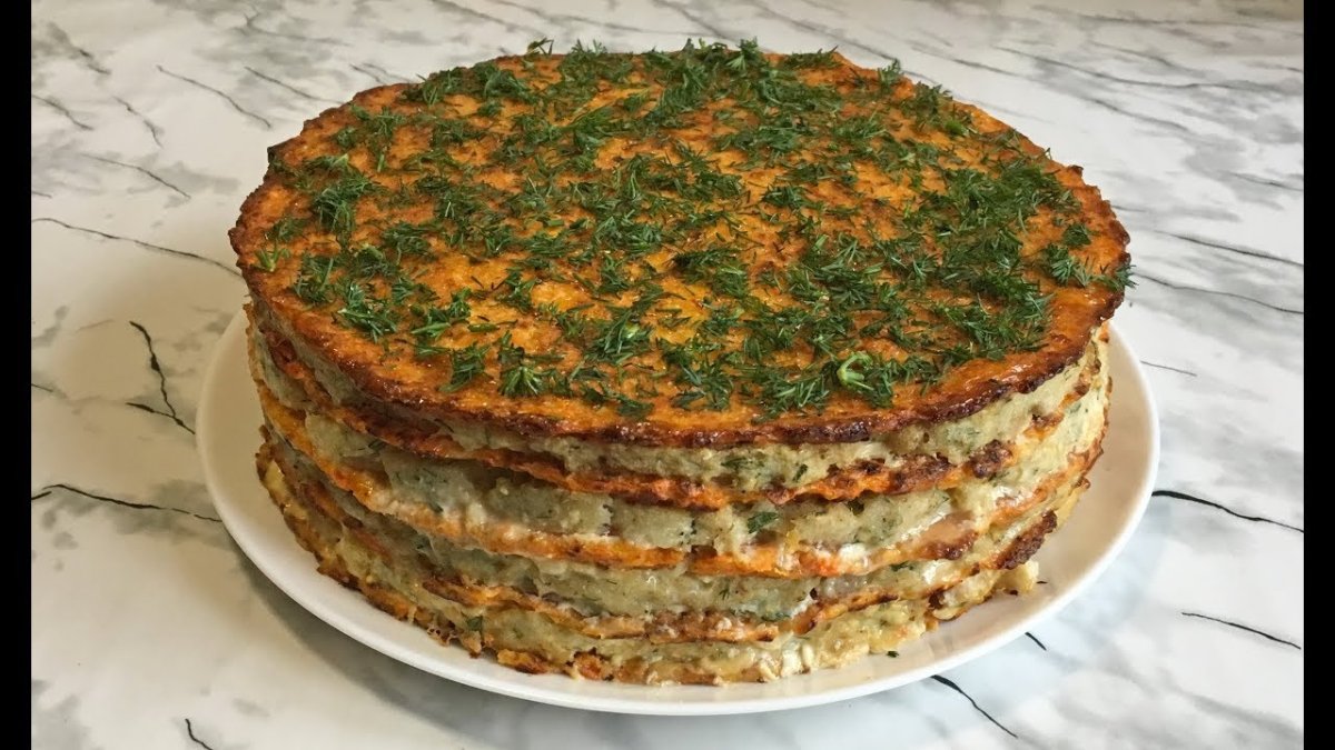 Пряный морковный бисквит