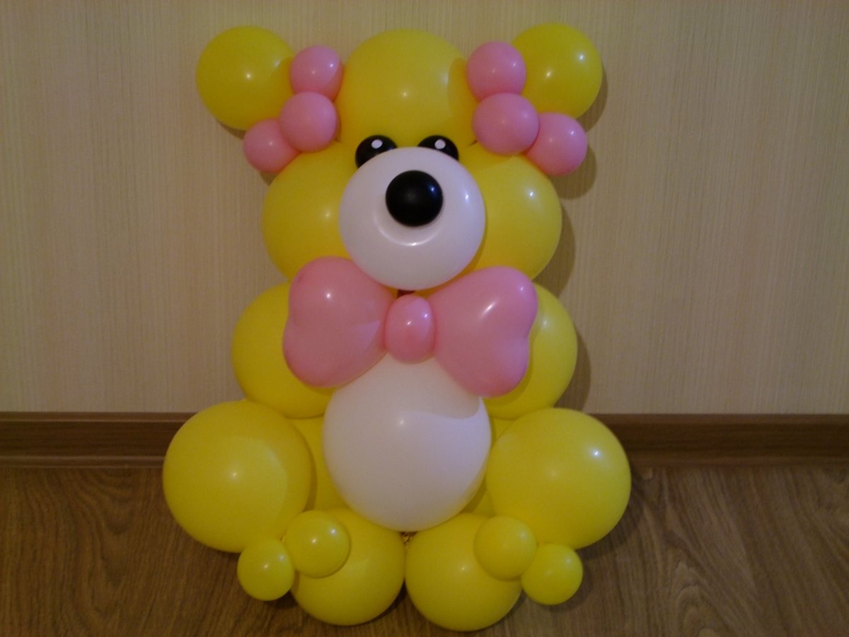 Украшения из длинных шаров