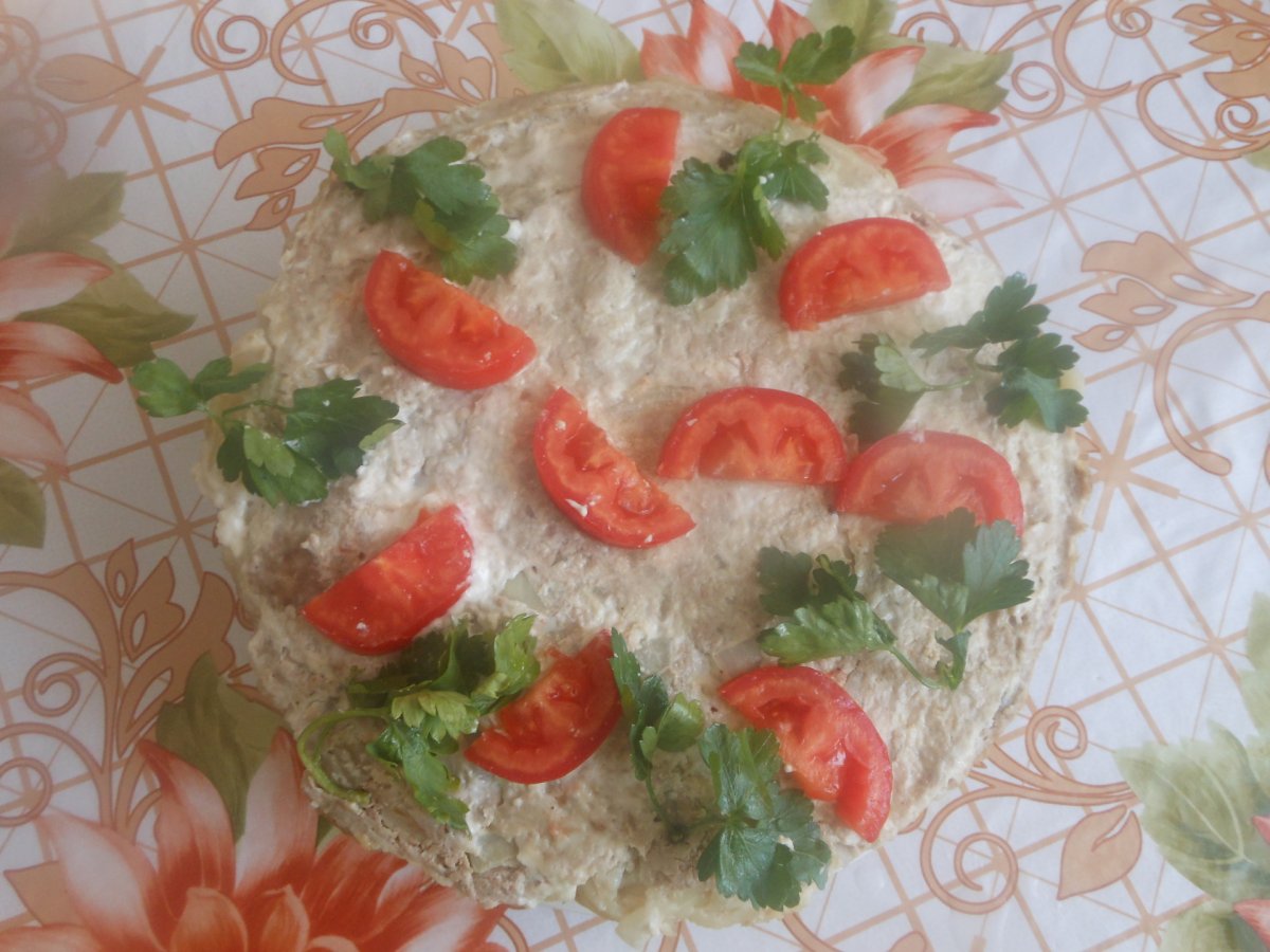 Торт из курицы