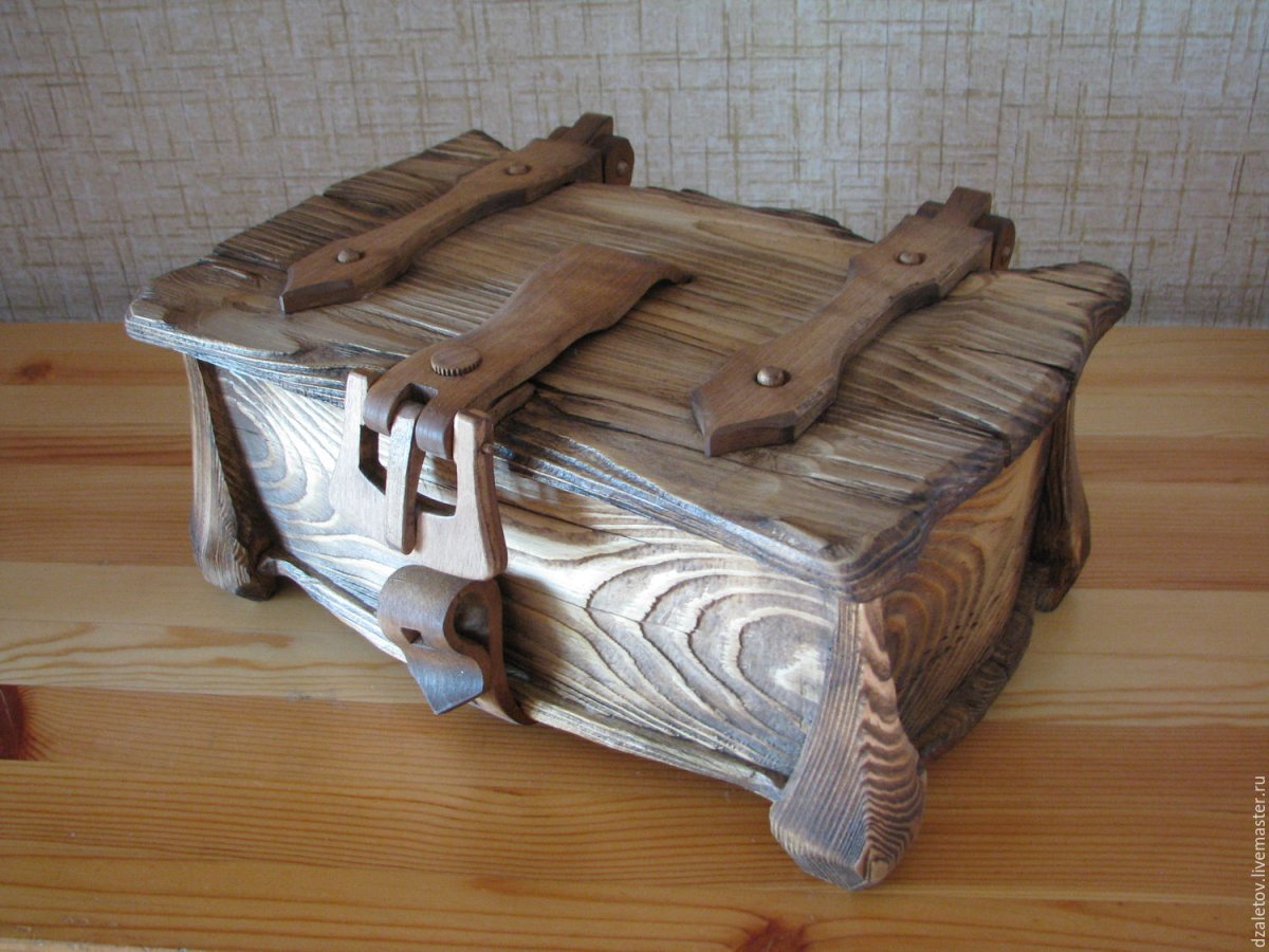 Домик из палочек для мороженого