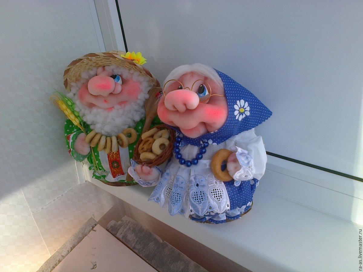 Куклы дед и баба