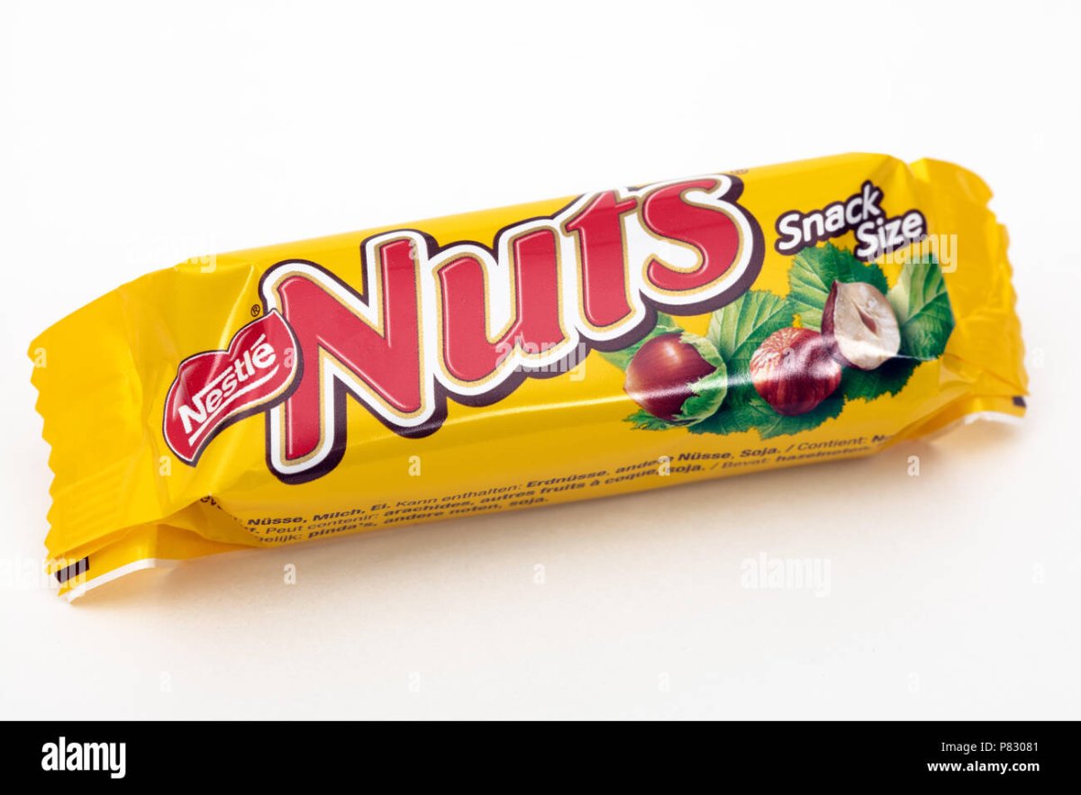 Nuts конфета Crunch с фундук/арахис.60г