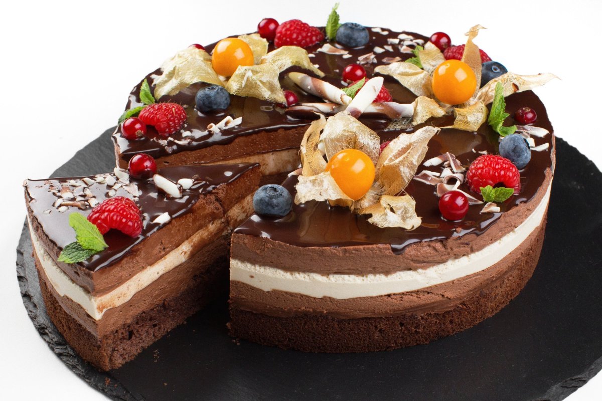 Торта "красный бархат" (Red Velvet).