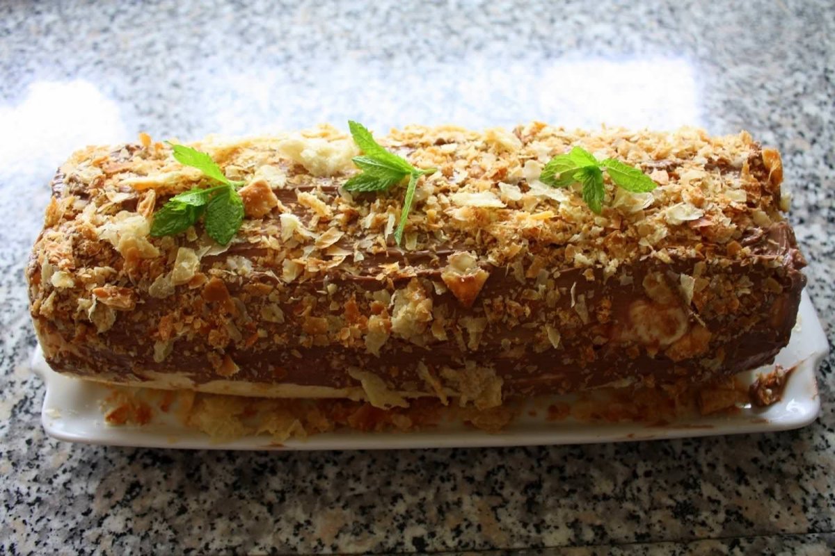 Рождественское полено Буш де Ноэль (Buche de noel)
