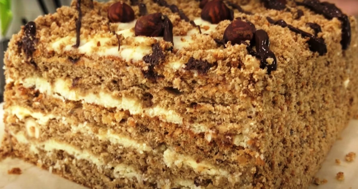Торт Дамский каприз золотой Колос