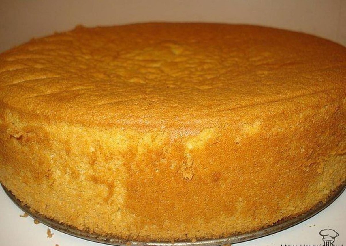 Бисквит для торта на сковороде