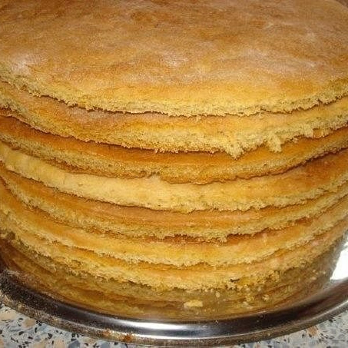 Вкусные коржи для торта