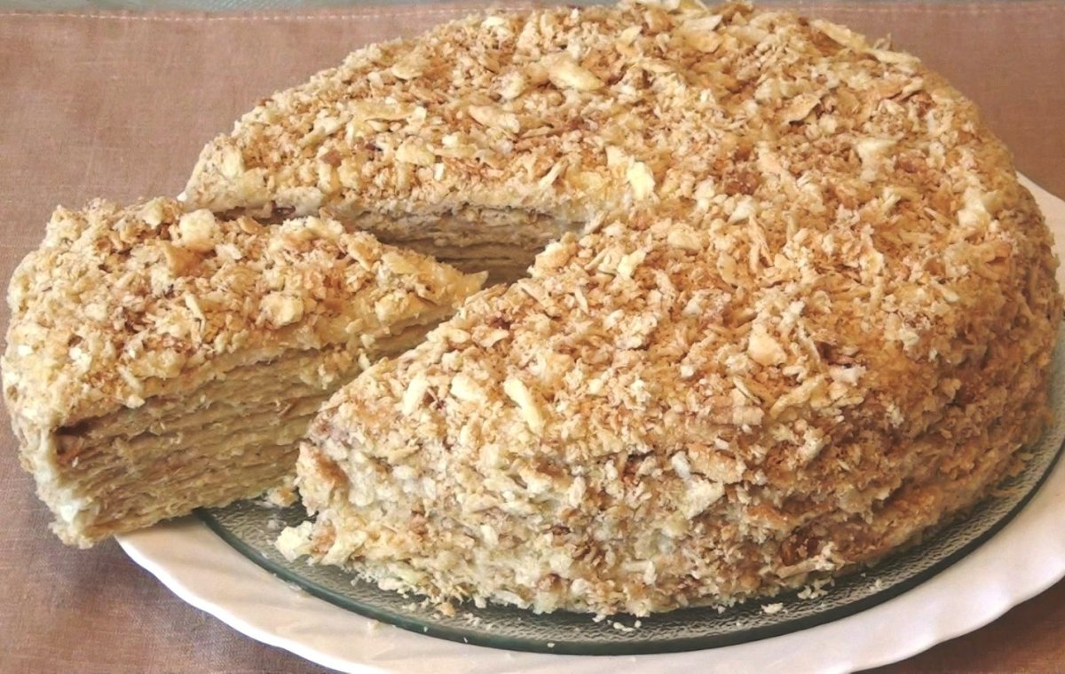 Украшение торта крошкой