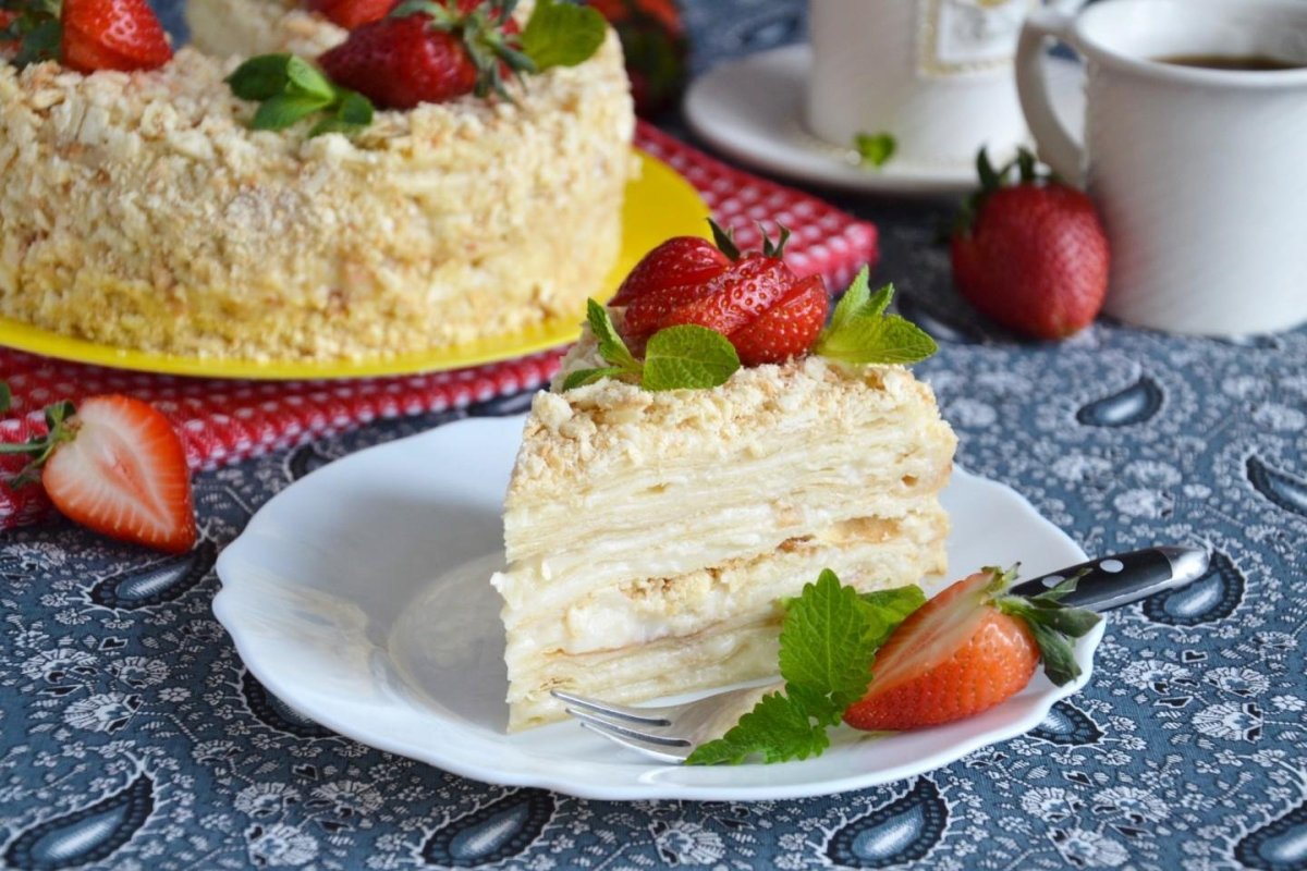 Мясной закусочный торт