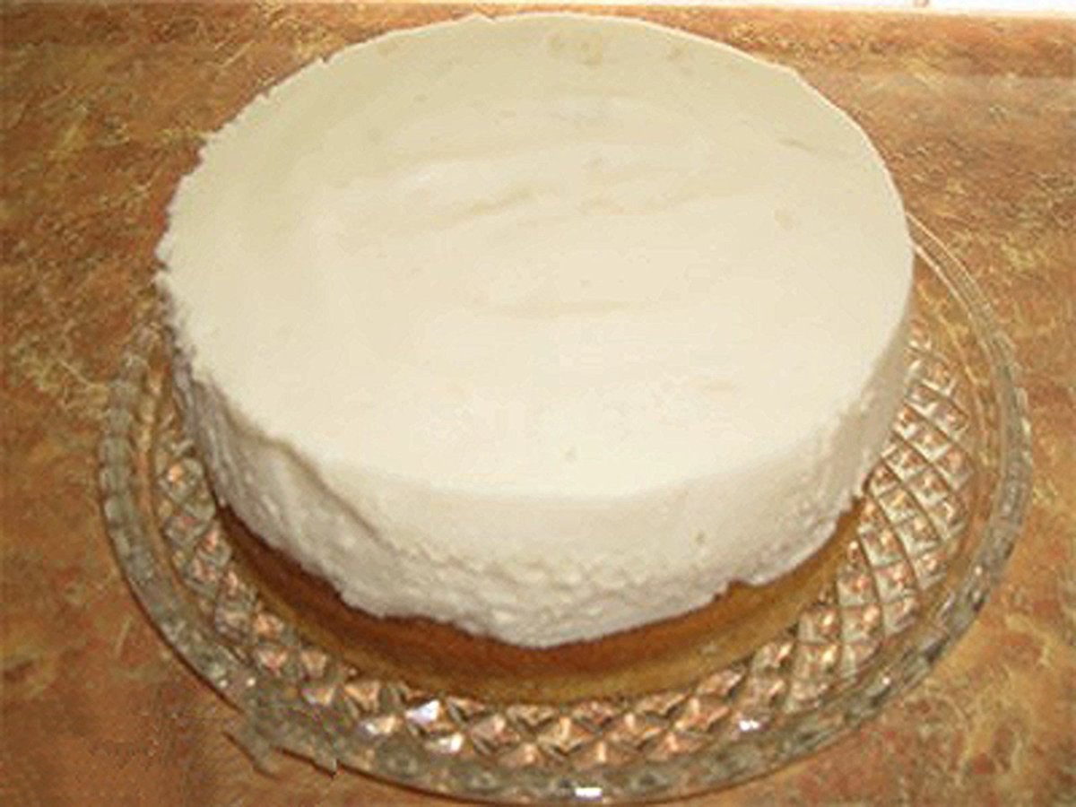 Торт без яиц и масла
