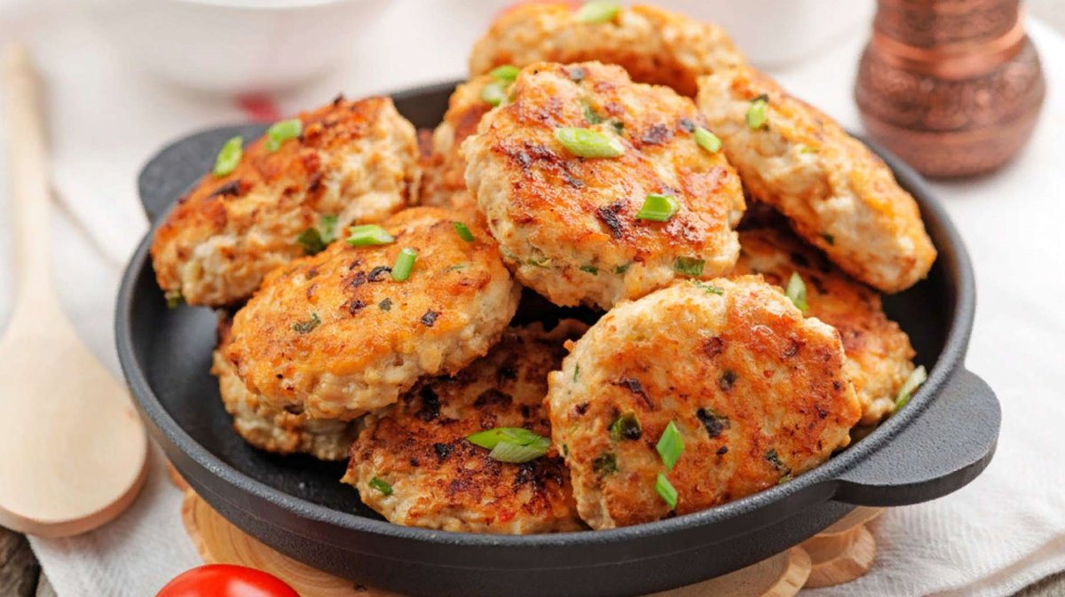 Котлеты куриного фарша из300гр