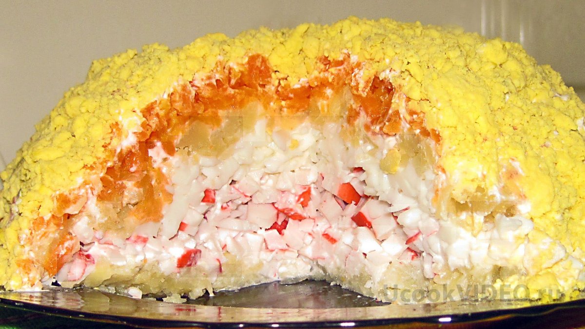 Салат Мимоза с тунцом