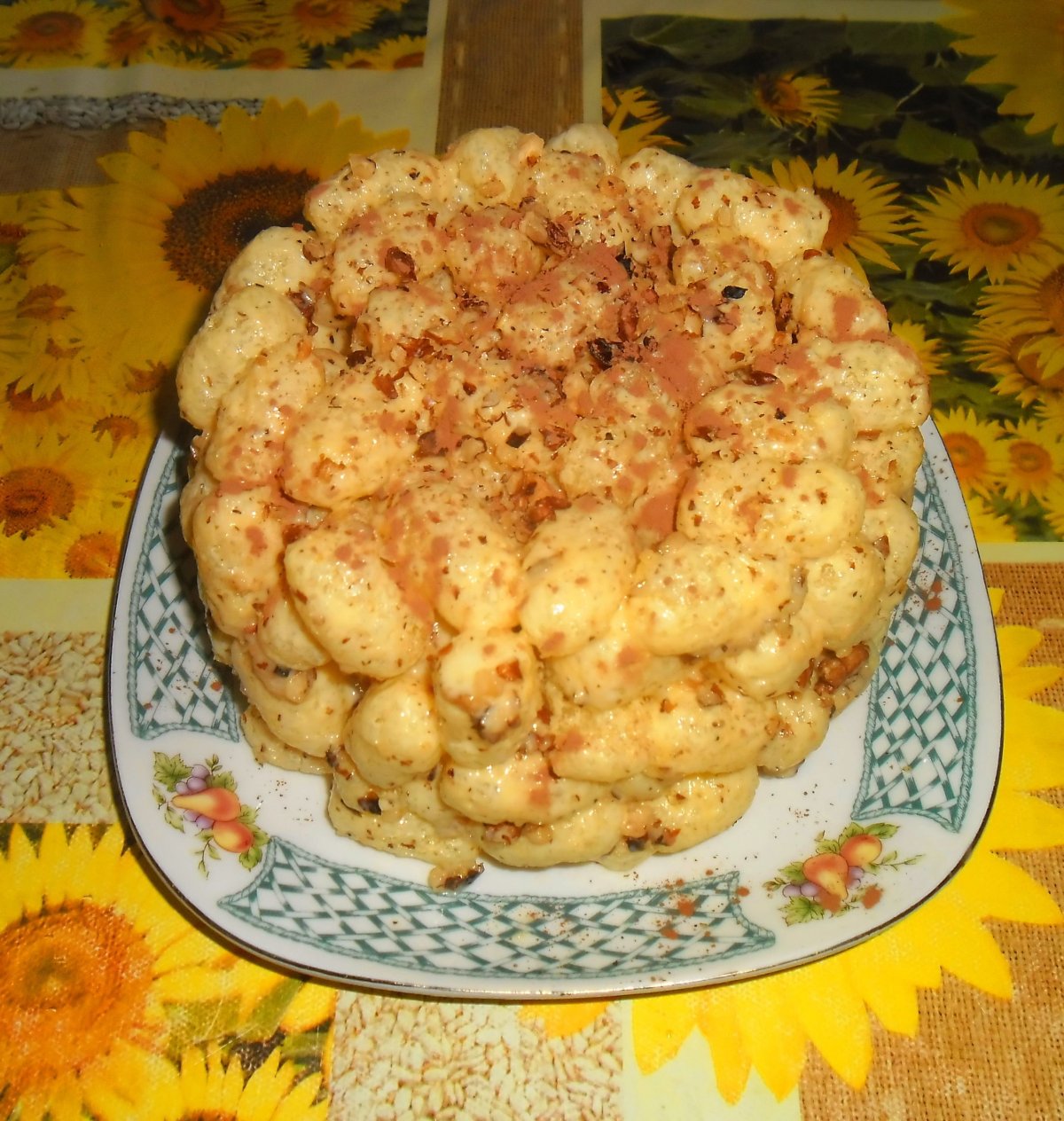 Овсяный торт