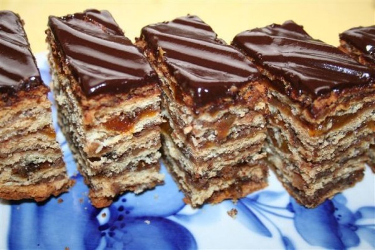 Торт мадьярский с манкой