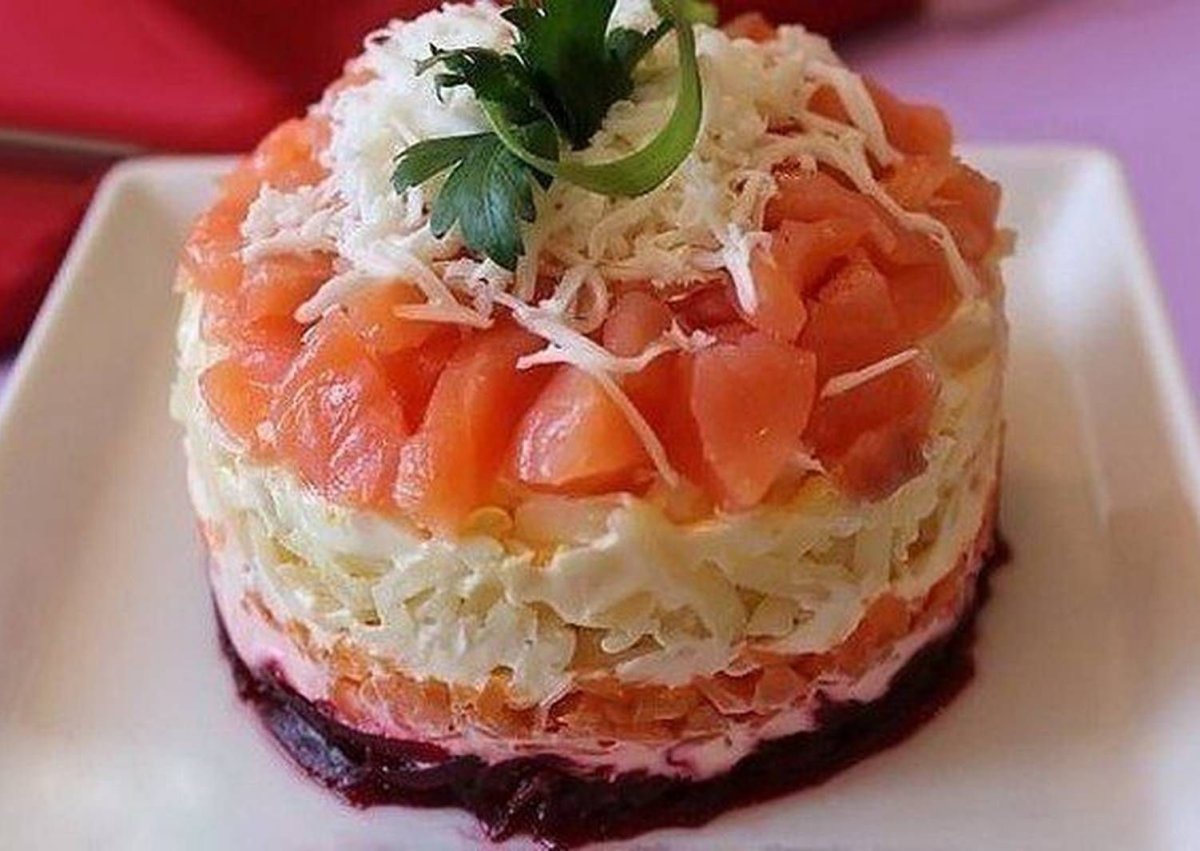 Салат суши украшение
