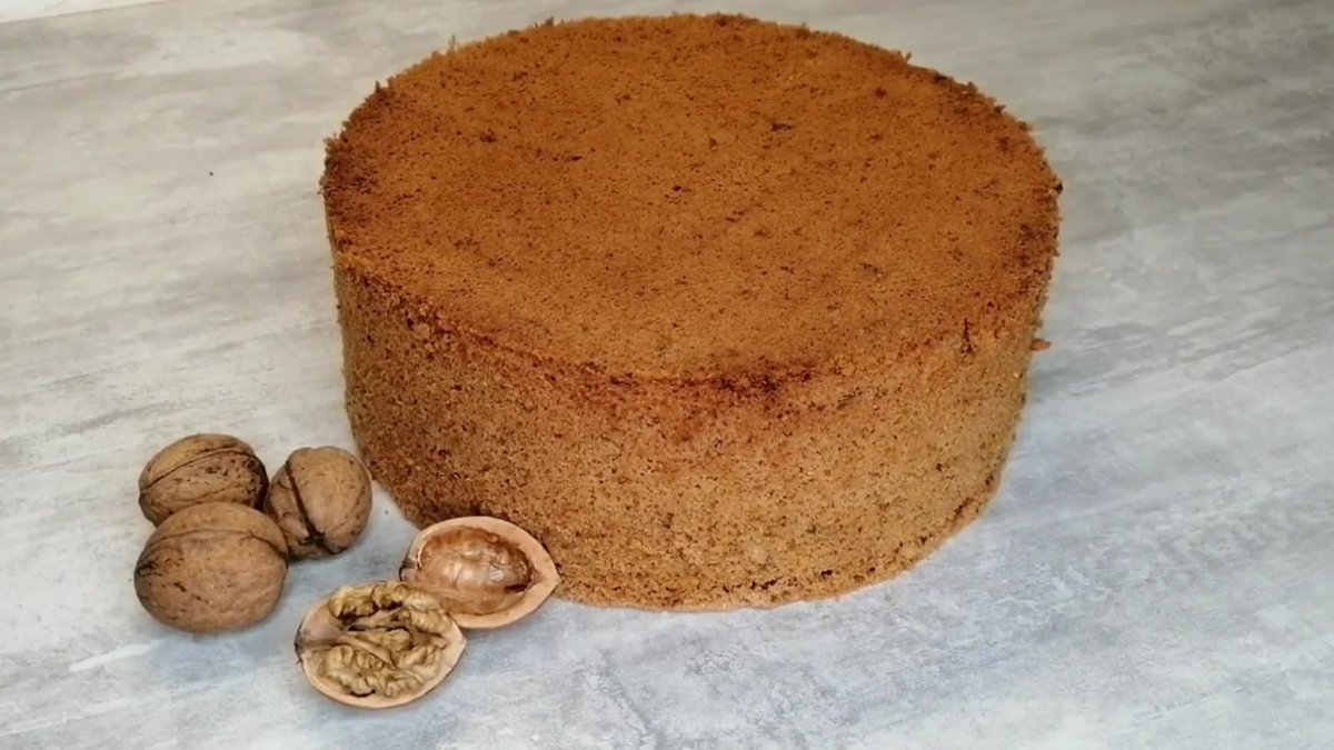 Морковные коржи для торта