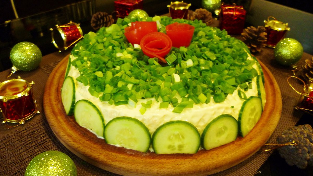 Торт с вафельными коржами